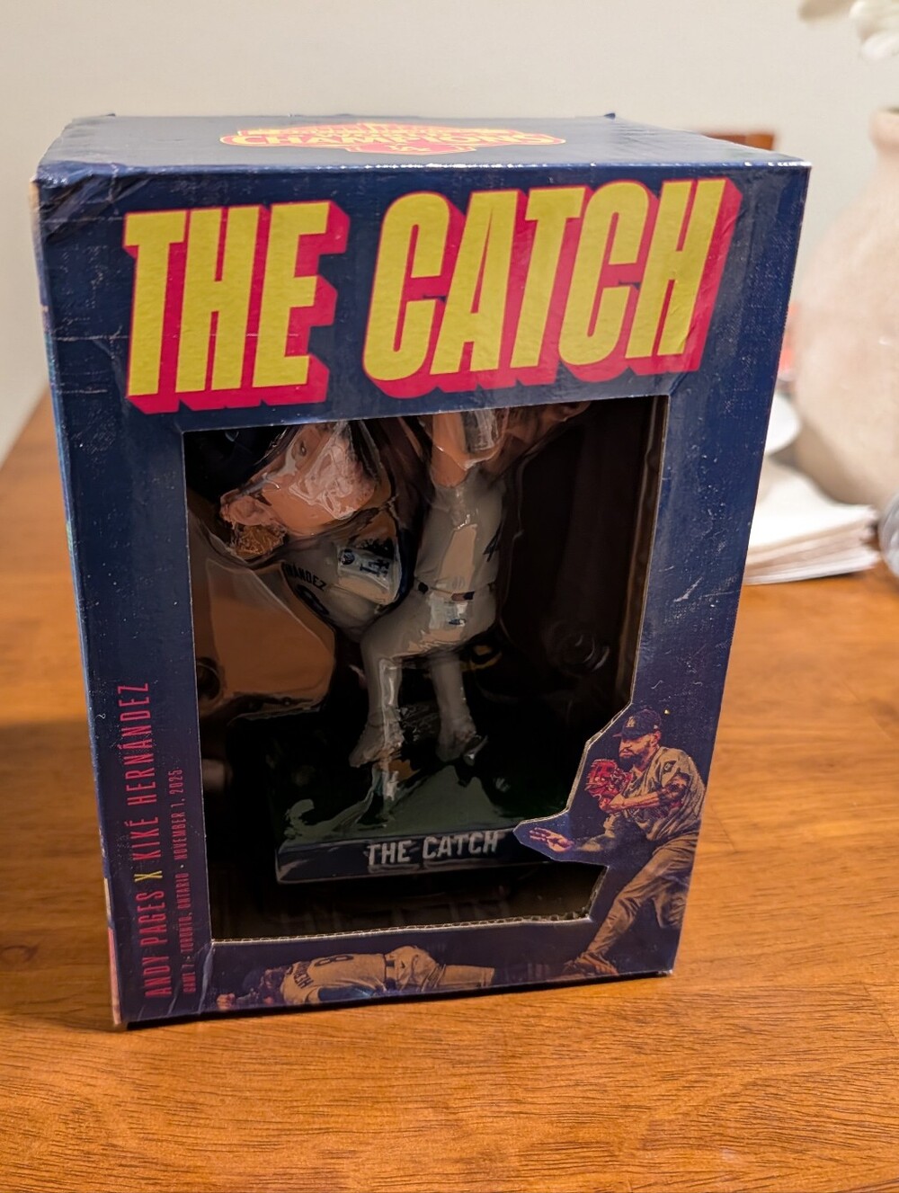 The Catch Collectible Figure - Navy Blue Display Box
